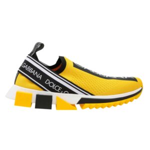 DOLCE & GABBANA STRETCH MESH SORRENTO SNEAKERS WITH LOGO – DG48