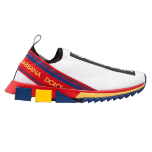DOLCE & GABBANA STRETCH MESH SORRENTO SNEAKERS WITH LOGO – DG45