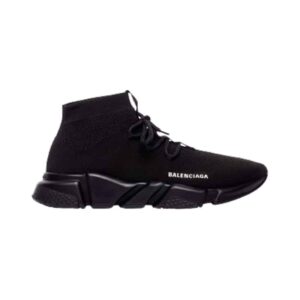 BALENCIAGA  MEN’S SPEED LACE-UP SNEAKER IN BLACK – BB163