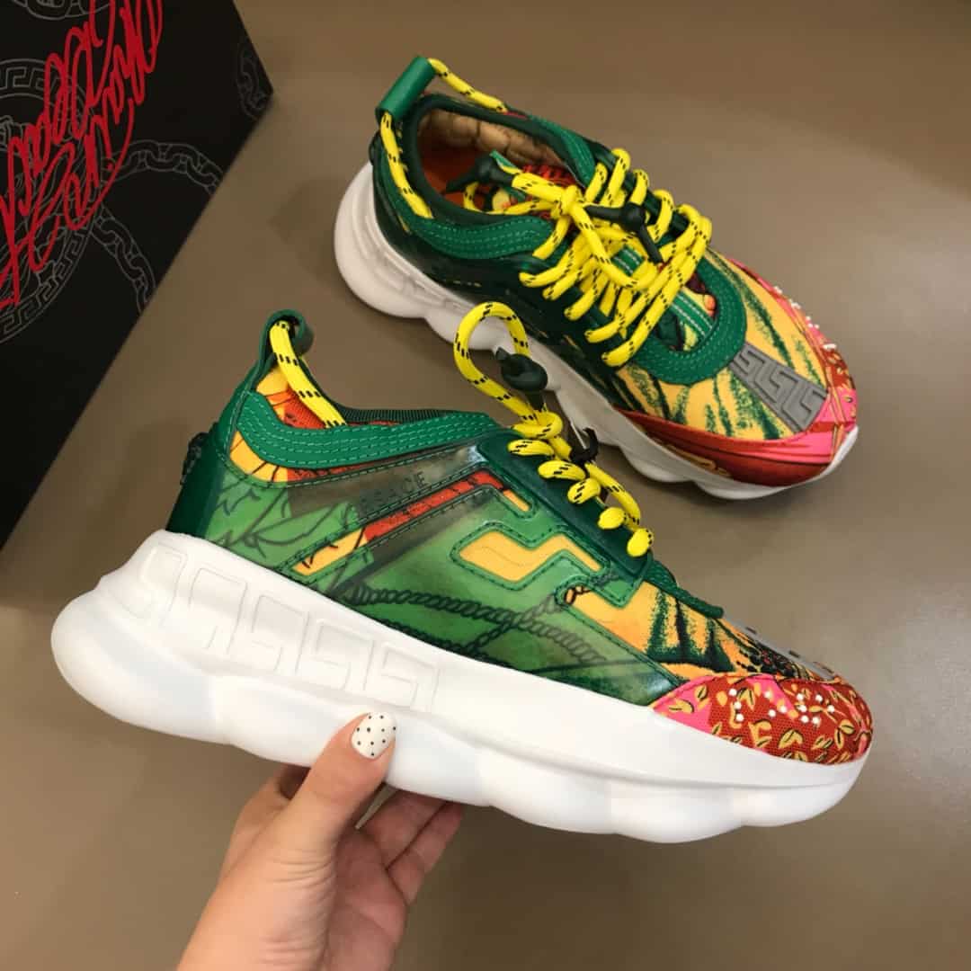 VERSACE CHAIN REACTION SNEAKERS – VS9 - 图片 2