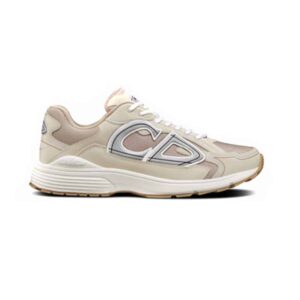 DIOR B30 SNEAKERS CREAM MESH AND TECHNICAL FABRIC – CD89