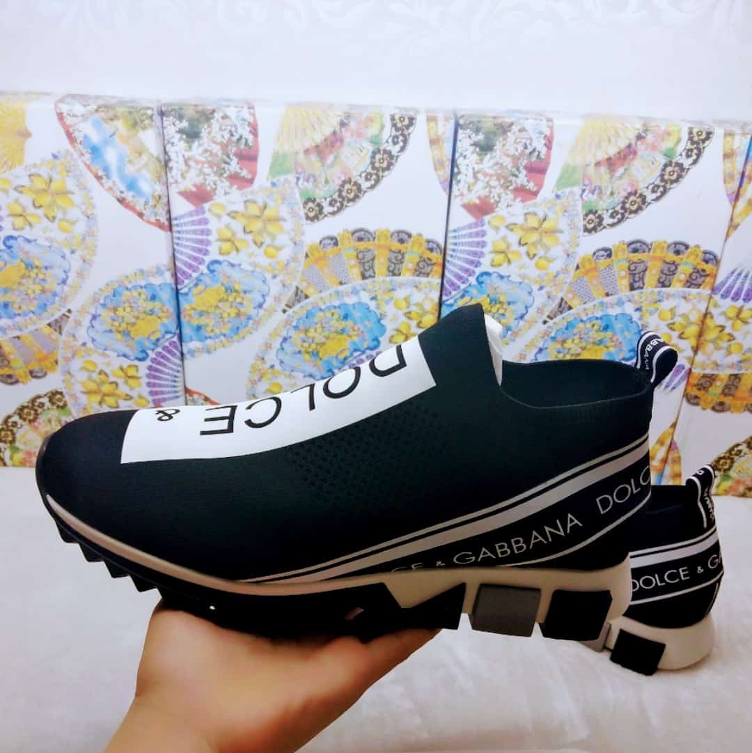 DOLCE & GABBANA STRETCH MESH SORRENTO SNEAKERS WITH LOGO – DG46 - 图片 8