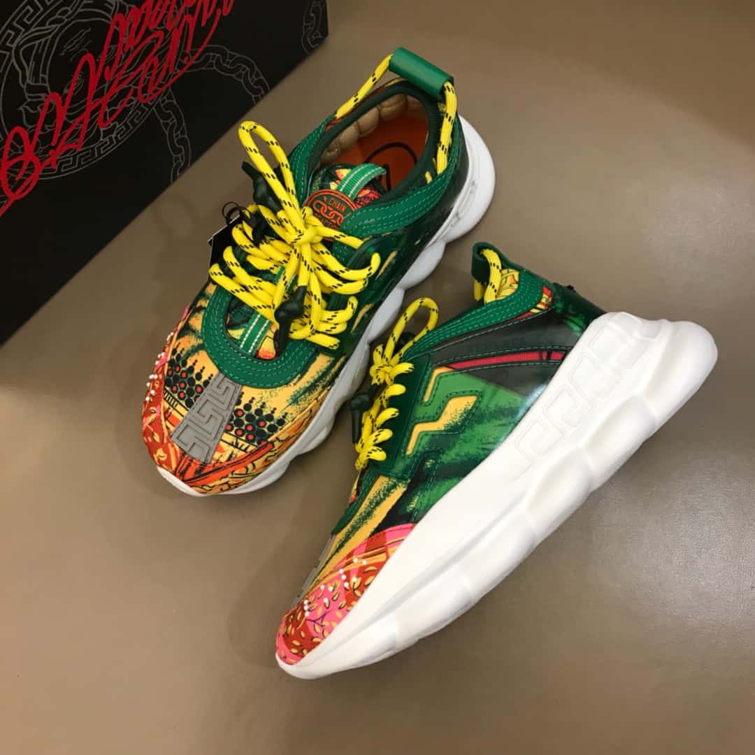 VERSACE CHAIN REACTION SNEAKERS – VS9 - 图片 7