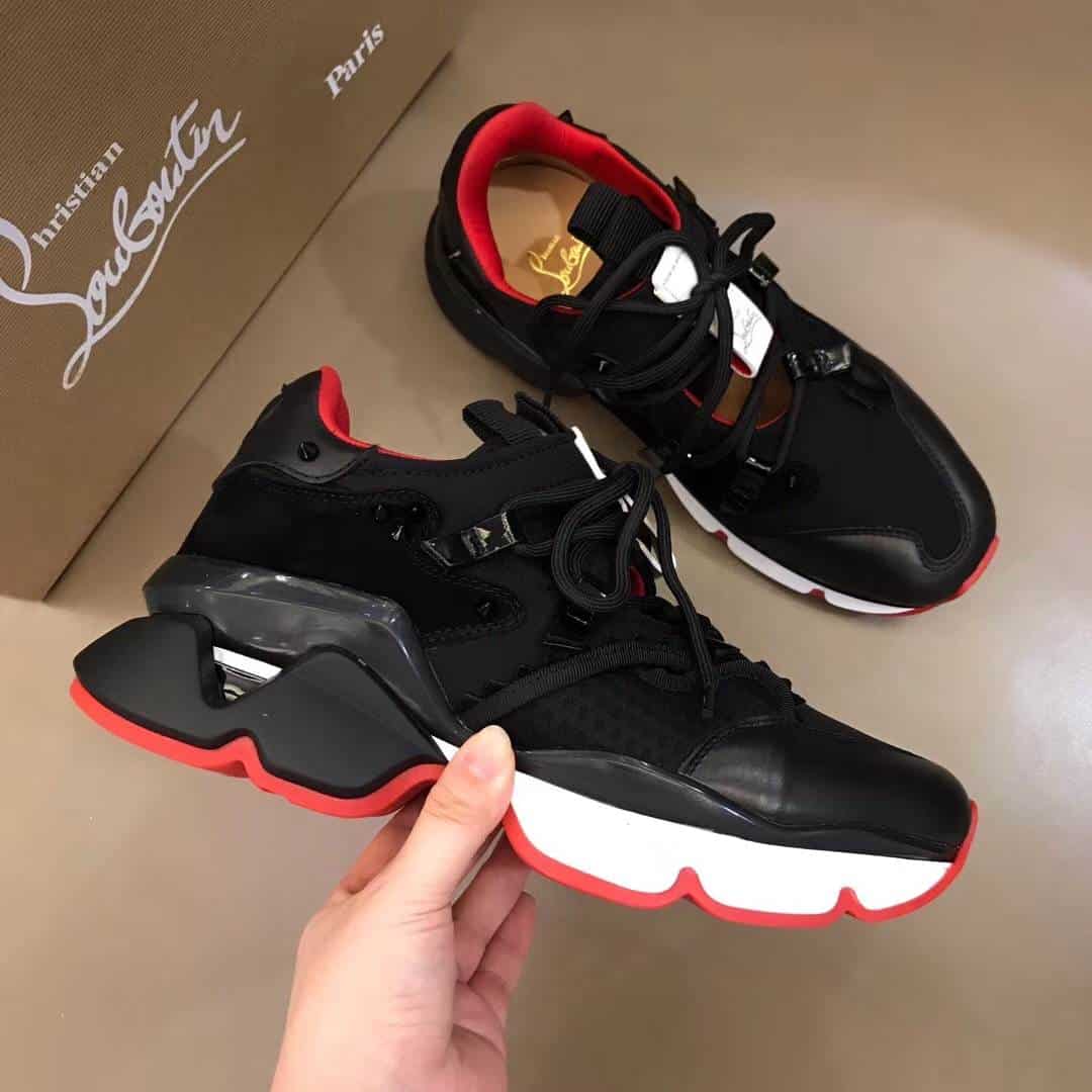 CHRISTIAN LOUBOUTIN RED- RUNNER SNEAKER – CL58 - 图片 7