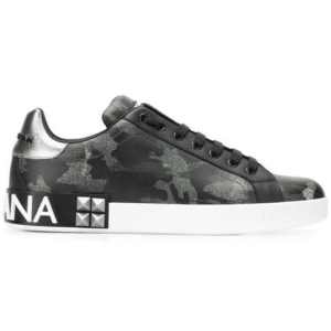 DOLCE & GABBANA PRINTED LOW-TOP TRAINERS – DG10