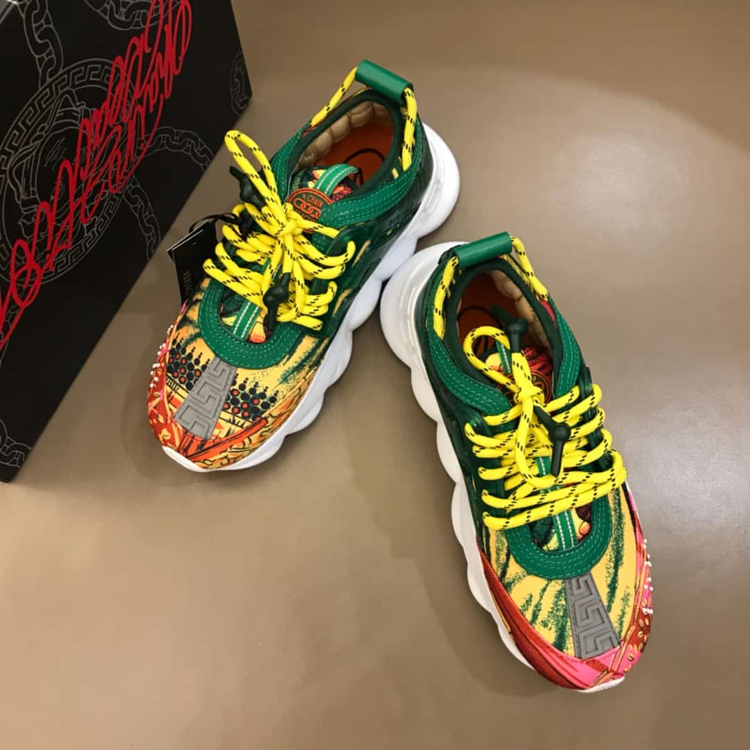 VERSACE CHAIN REACTION SNEAKERS – VS9 - 图片 6