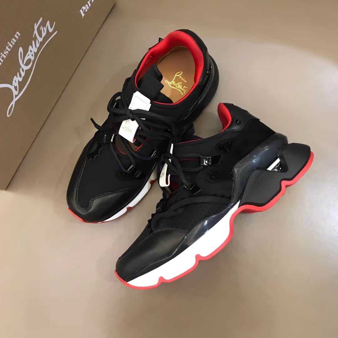 CHRISTIAN LOUBOUTIN RED- RUNNER SNEAKER – CL58 - 图片 5