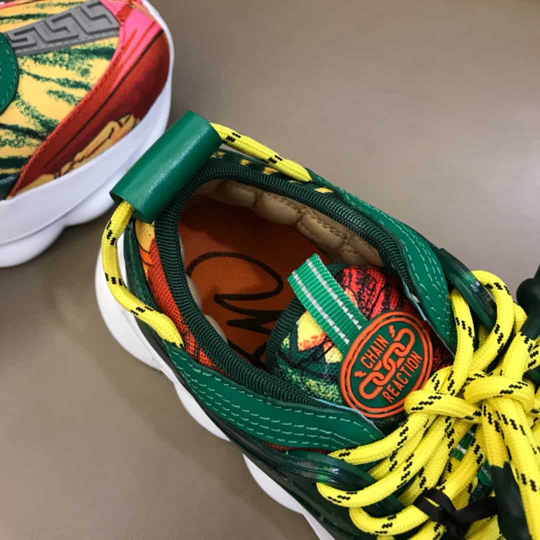 VERSACE CHAIN REACTION SNEAKERS – VS9 - 图片 5