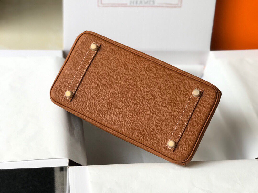 Replica Hermes Birkin Designer Tote Bag Epsom Leather 28356 Brown - 图片 7