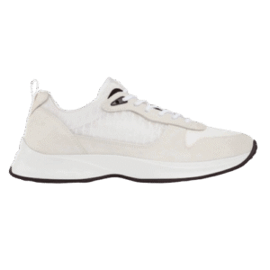 DIOR B25 OBLIQUE WHITE SUEDE RUNNER – CD38