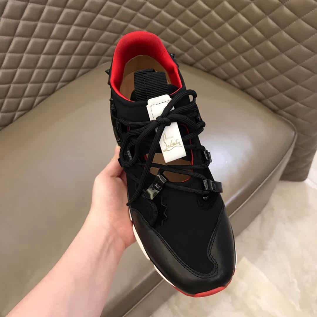 CHRISTIAN LOUBOUTIN RED- RUNNER SNEAKER – CL58 - 图片 4