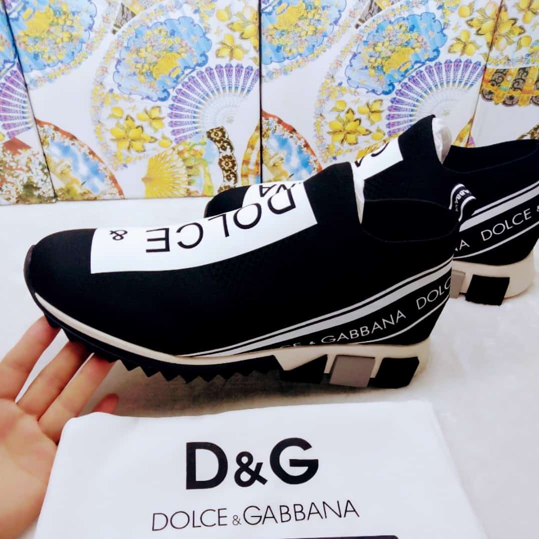 DOLCE & GABBANA STRETCH MESH SORRENTO SNEAKERS WITH LOGO – DG46 - 图片 4