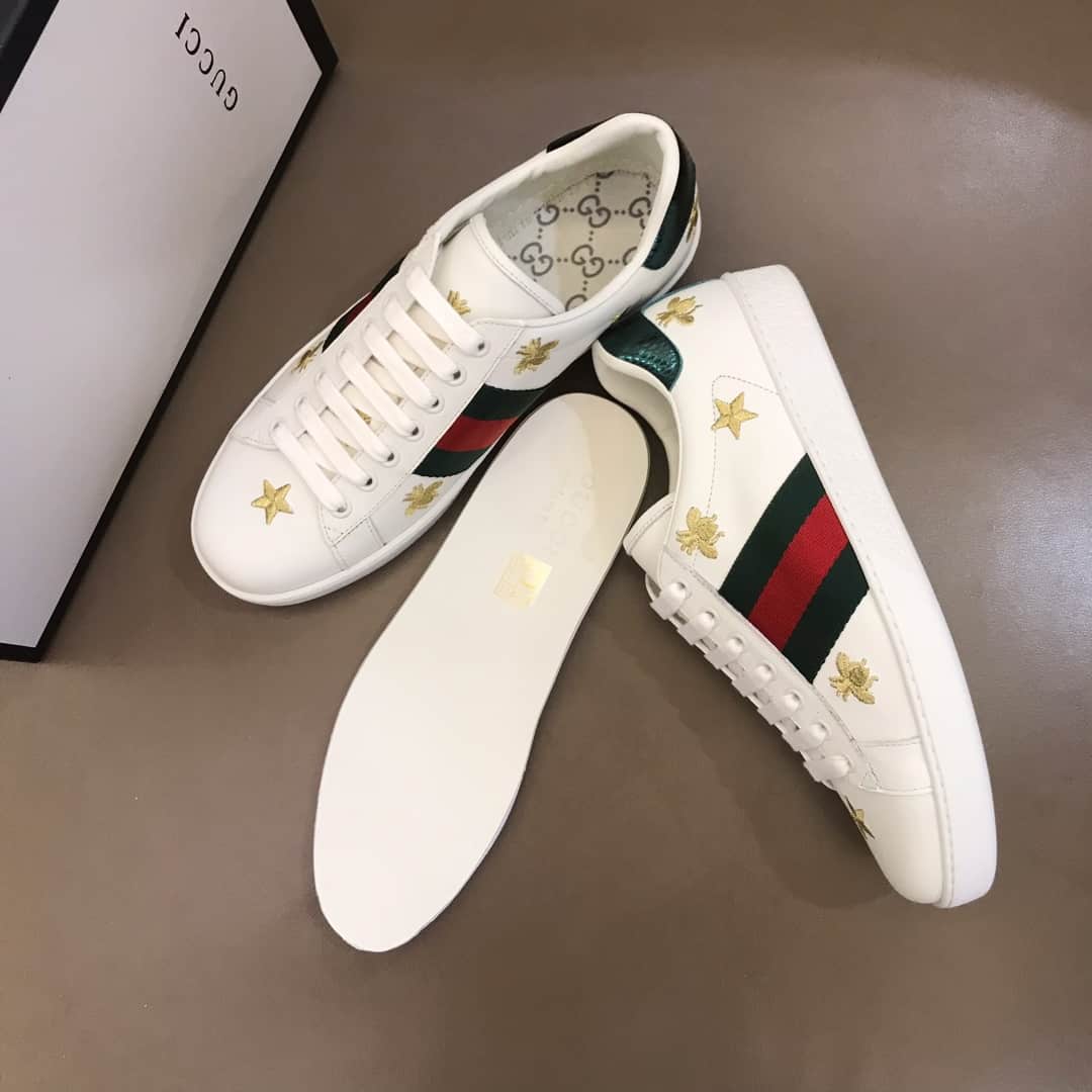 GUCCI ACE BEE STAR SNEAKERS – GC31 - 图片 3