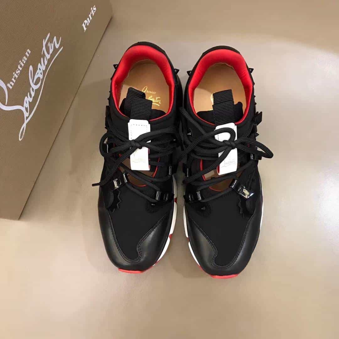 CHRISTIAN LOUBOUTIN RED- RUNNER SNEAKER – CL58 - 图片 3
