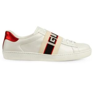 GUCCI STRIPE LEATHER SNEAKER – GC3
