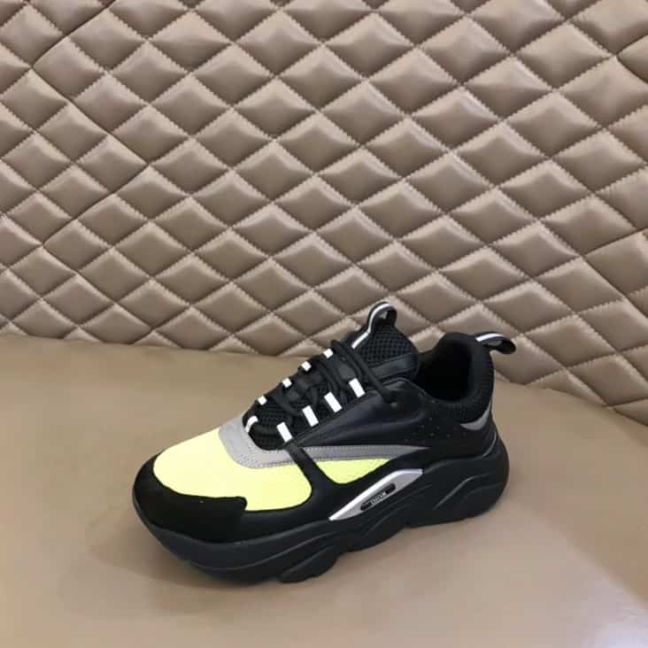 B22 SNEAKER TECHNICAL MESH WITH AND CALFSKIN – CD100 - 图片 3