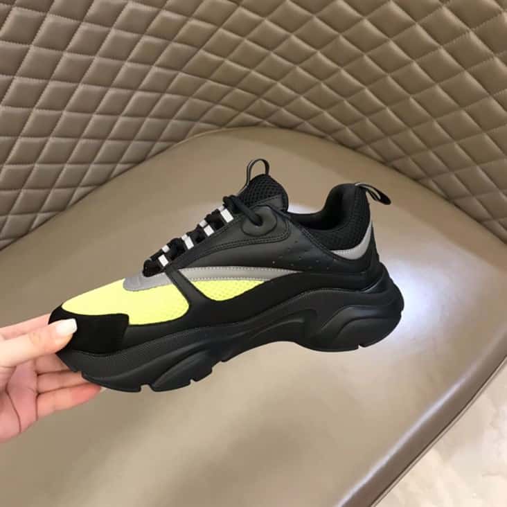 B22 SNEAKER TECHNICAL MESH WITH AND CALFSKIN – CD100 - 图片 5