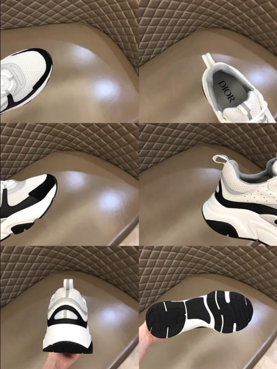 B22 SNEAKER TECHNICAL MESH WITH AND CALFSKIN – CD115 - 图片 4