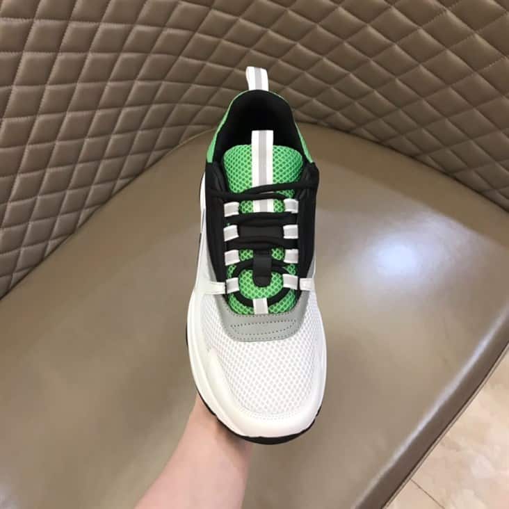 B22 SNEAKER TECHNICAL MESH WITH AND CALFSKIN – CD98 - 图片 3