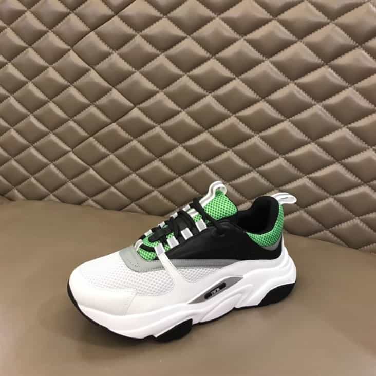 B22 SNEAKER TECHNICAL MESH WITH AND CALFSKIN – CD98 - 图片 6