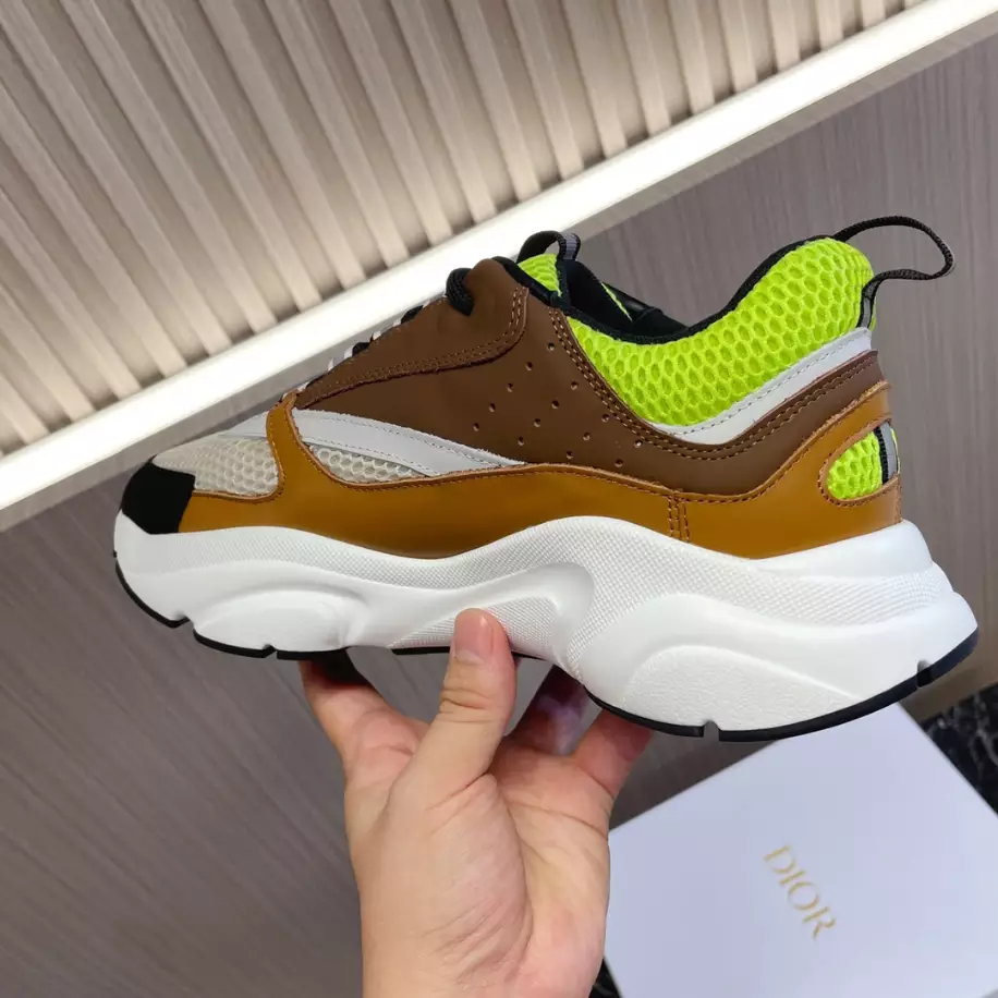 B22 SNEAKER TECHNICAL MESH WITH AND CALFSKIN – CD129 - 图片 4