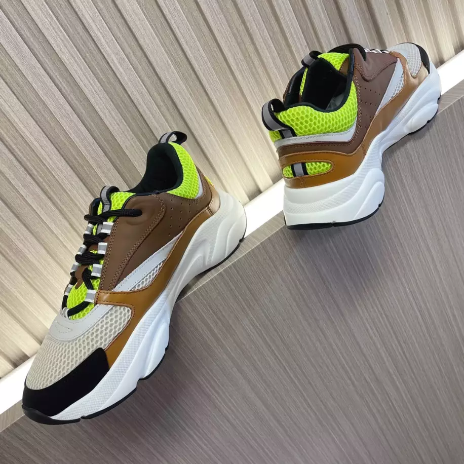 B22 SNEAKER TECHNICAL MESH WITH AND CALFSKIN – CD129 - 图片 6