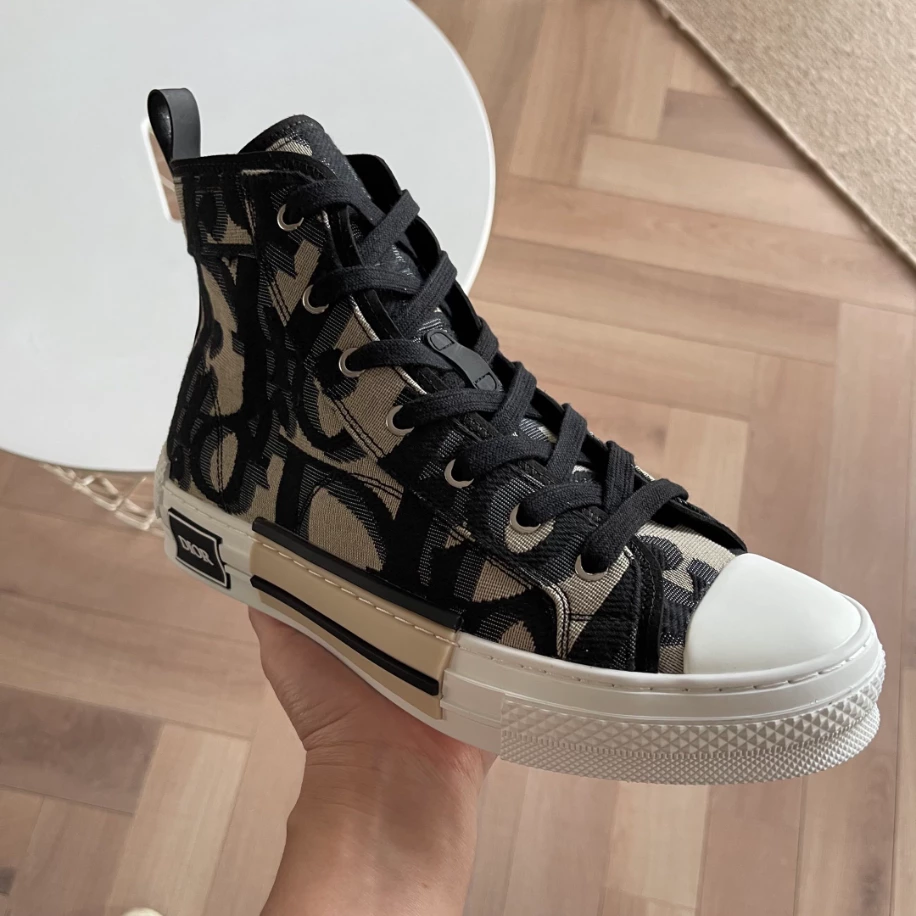 B23 HIGH-TOP SNEAKER MAXI DIOR OBLIQUE JACQUARD – CD119 - 图片 2