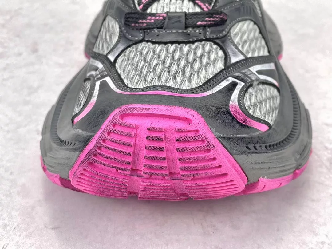 BALENCIAGA WOMEN’S 10XL SNEAKER IN GREY/PINK/BLACK – BB275 - 图片 6