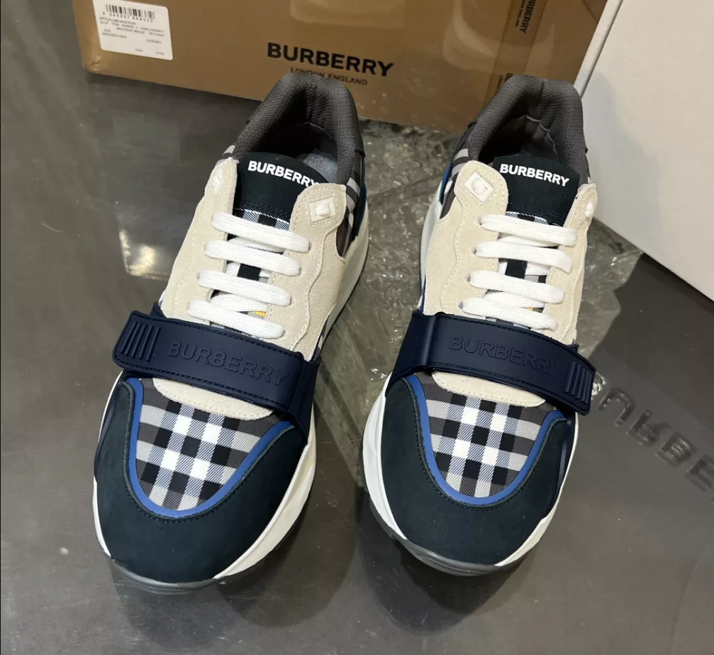 BURBERRY VINTAGE CHECK SNEAKERS – BBR111 - 图片 7