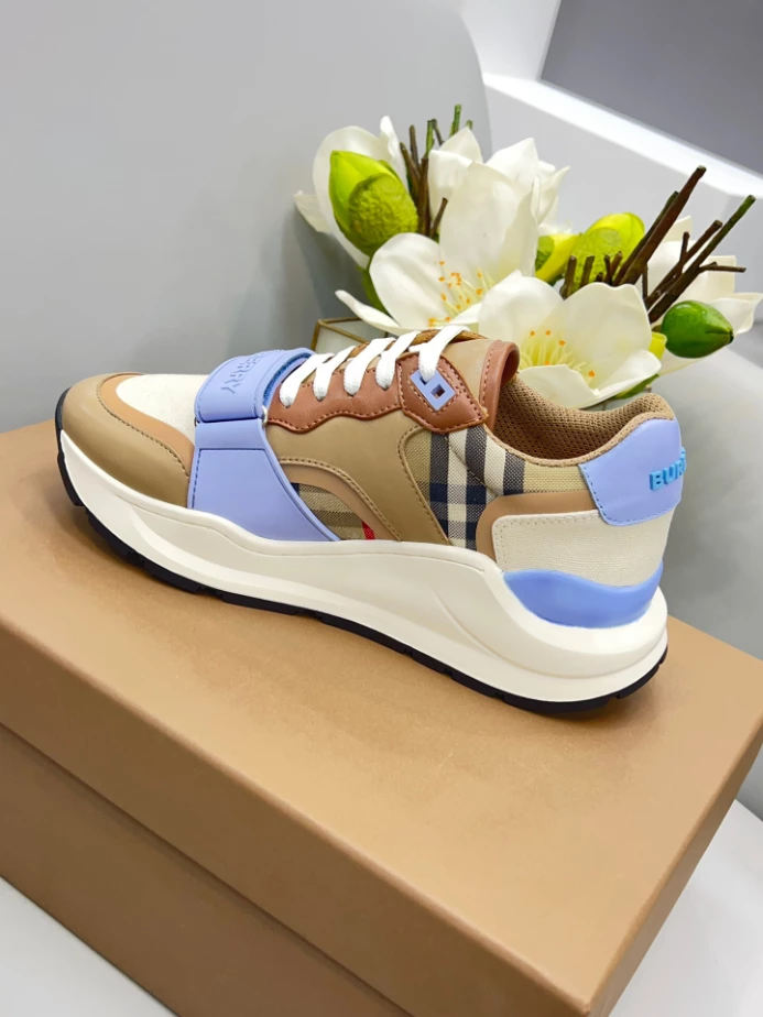 BURBERRY VINTAGE CHECK SNEAKERS – BBR121 - 图片 4