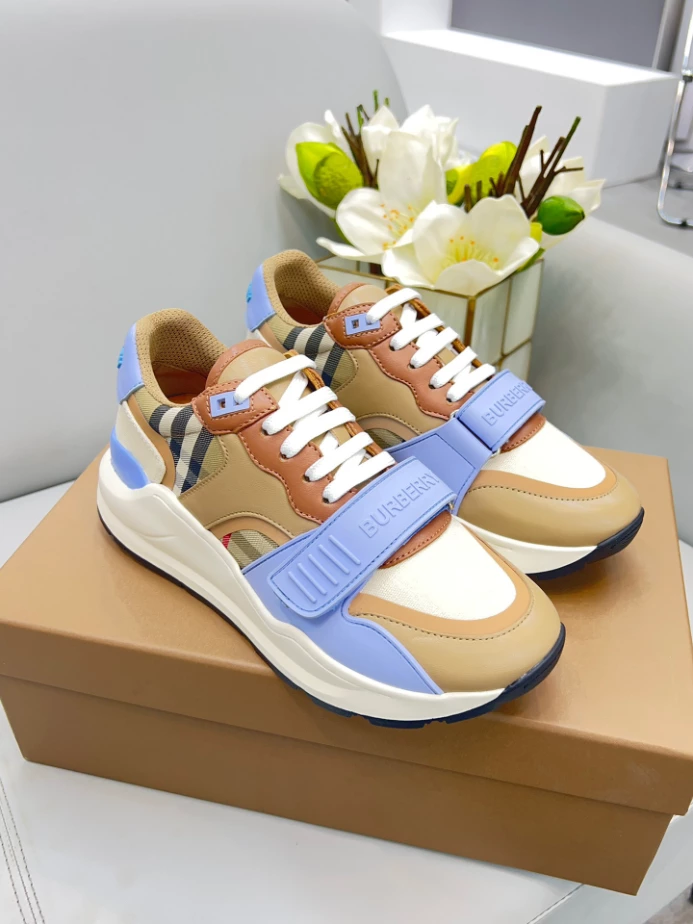 BURBERRY VINTAGE CHECK SNEAKERS – BBR121 - 图片 2