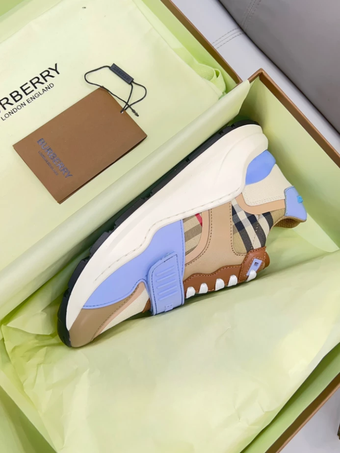 BURBERRY VINTAGE CHECK SNEAKERS – BBR121 - 图片 6