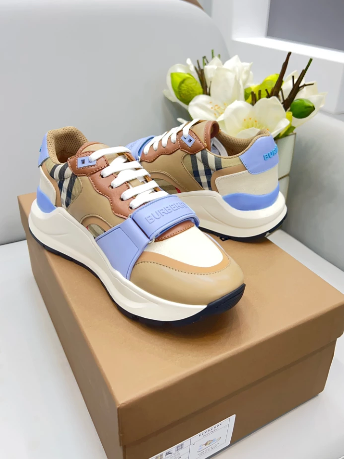 BURBERRY VINTAGE CHECK SNEAKERS – BBR121 - 图片 8