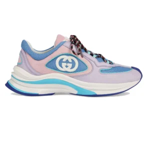 GUCCI RUN SNEAKERS IN PINK AND BLUE – GC162