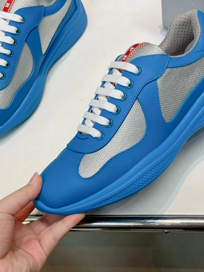 PRADA AMERICA’S CUP SOFT RUBBER AND BIKE FABRIC SNEAKERS – PRD001 - 图片 3