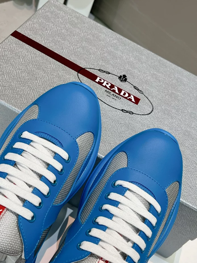 PRADA AMERICA’S CUP SOFT RUBBER AND BIKE FABRIC SNEAKERS – PRD001 - 图片 5