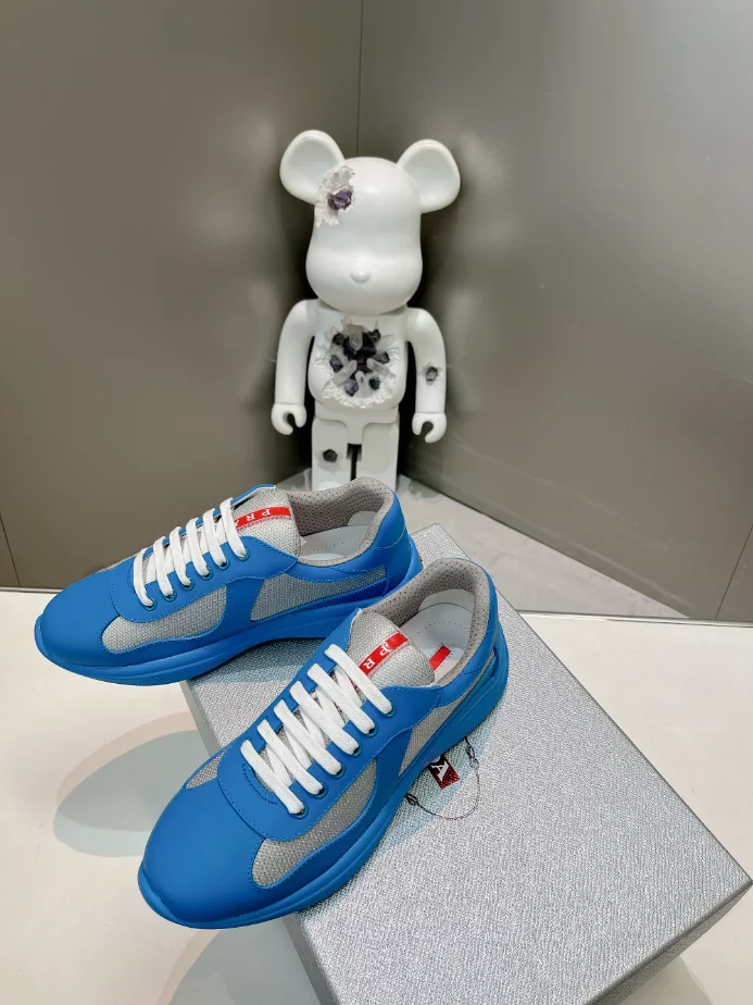 PRADA AMERICA’S CUP SOFT RUBBER AND BIKE FABRIC SNEAKERS – PRD001 - 图片 6