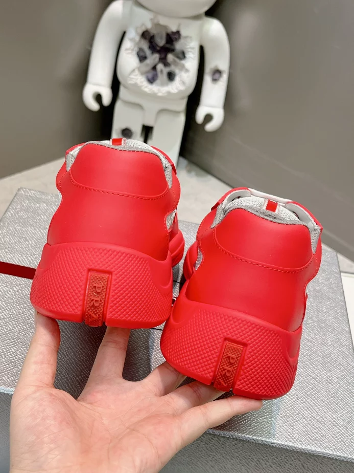 PRADA AMERICA’S CUP SOFT RUBBER AND BIKE FABRIC SNEAKERS – PRD005 - 图片 7