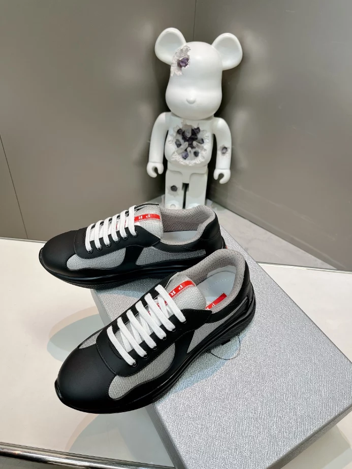 PRADA AMERICA’S CUP SOFT RUBBER AND BIKE FABRIC SNEAKERS – PRD006 - 图片 7