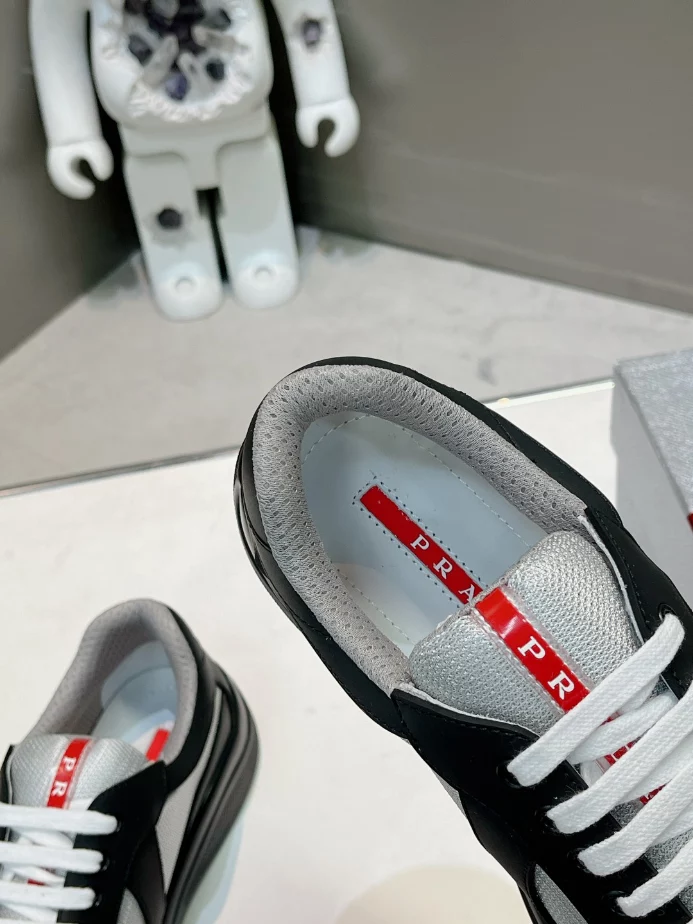 PRADA AMERICA’S CUP SOFT RUBBER AND BIKE FABRIC SNEAKERS – PRD006 - 图片 10