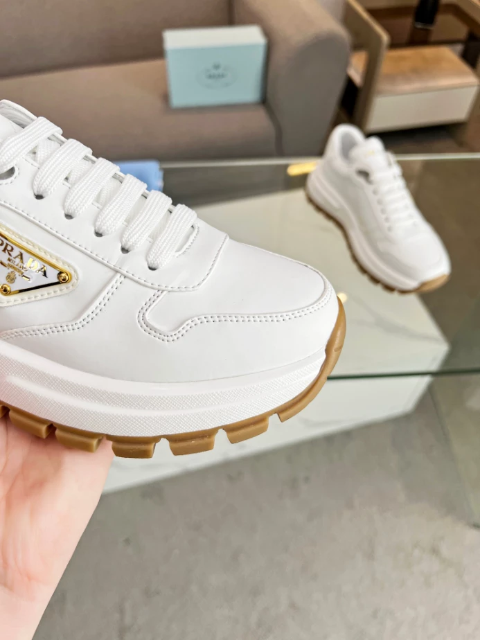 PRAX 01 DELAVÉ SUEDE AND RE-NYLON SNEAKERS – PRD049 - 图片 3