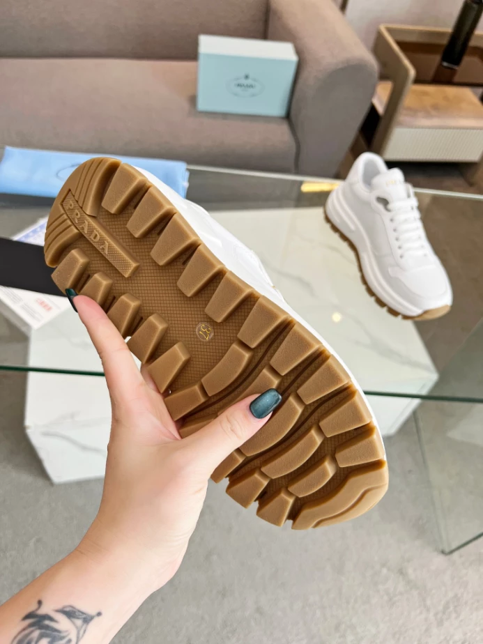 PRAX 01 DELAVÉ SUEDE AND RE-NYLON SNEAKERS – PRD049 - 图片 4