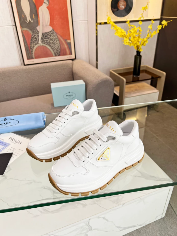PRAX 01 DELAVÉ SUEDE AND RE-NYLON SNEAKERS – PRD049 - 图片 2