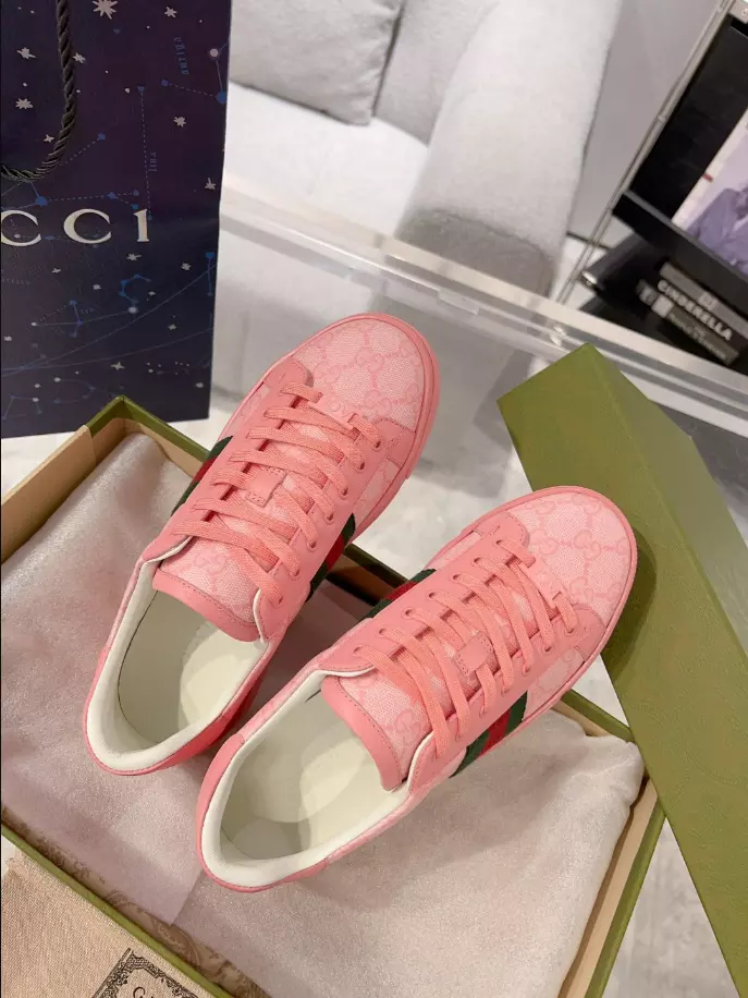 WOMEN’S ACE GG CRYSTAL CANVAS SNEAKER – GC217 - 图片 9