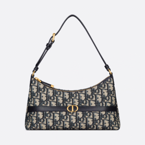 Dior 30 Montaigne Cigale Blue Oblique